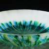 Blue, Green and White Convergence Bowl
