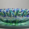 Blue and Green Convergence Bowl with Top Light