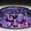 Glass Stand for Blue and Purple Starburst Convergence Bowl 