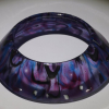 Glass Stand for Blue and Purple Starburst Convergence Bowl 