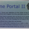 Time Portal II Tent Card