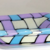 Blue, Lavender &amp; French Vanilla Braid Plate