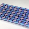 Blue, Lavender &amp; Pink Braid Platter
