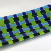 Blue &amp; Green Braid Platter