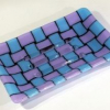 Blue &amp; Lavender Weave Soap Dish