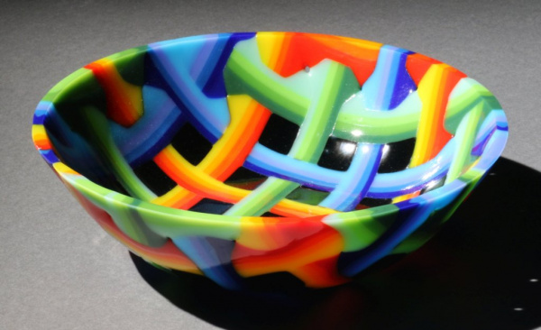 Braided Bowl with Smooth Edge