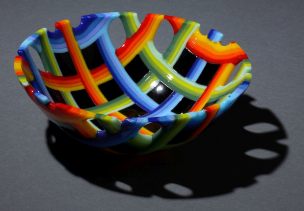 Braided Bowl with Open Edge